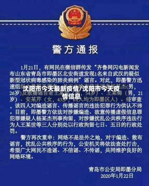 沈阳市今天最新疫情/沈阳市今天疫情信息-第2张图片