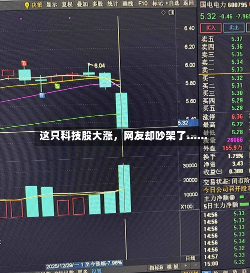 这只科技股大涨，网友却吵架了......-第2张图片