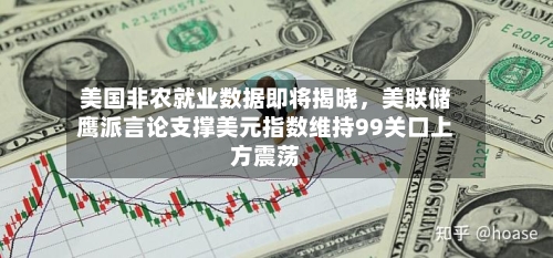 美国非农就业数据即将揭晓，美联储鹰派言论支撑美元指数维持99关口上方震荡-第2张图片