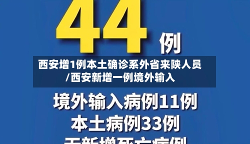 西安增1例本土确诊系外省来陕人员/西安新增一例境外输入-第3张图片