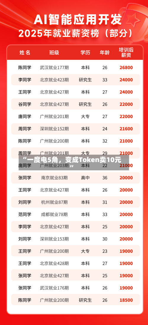 “一度电5角，变成Token卖10元”-第2张图片