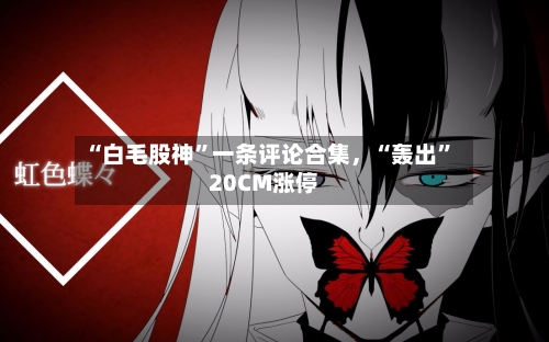 “白毛股神”一条评论合集，“轰出	”20CM涨停-第2张图片