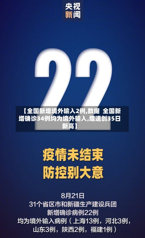 【全国新增境外输入2例,数据  全国新增确诊34例均为境外输入,增速创35日新高】-第2张图片