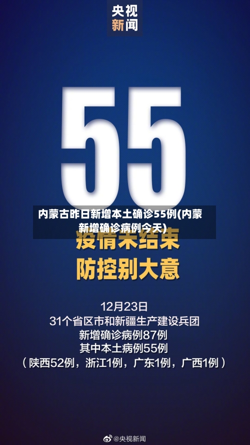 内蒙古昨日新增本土确诊55例(内蒙新增确诊病例今天)