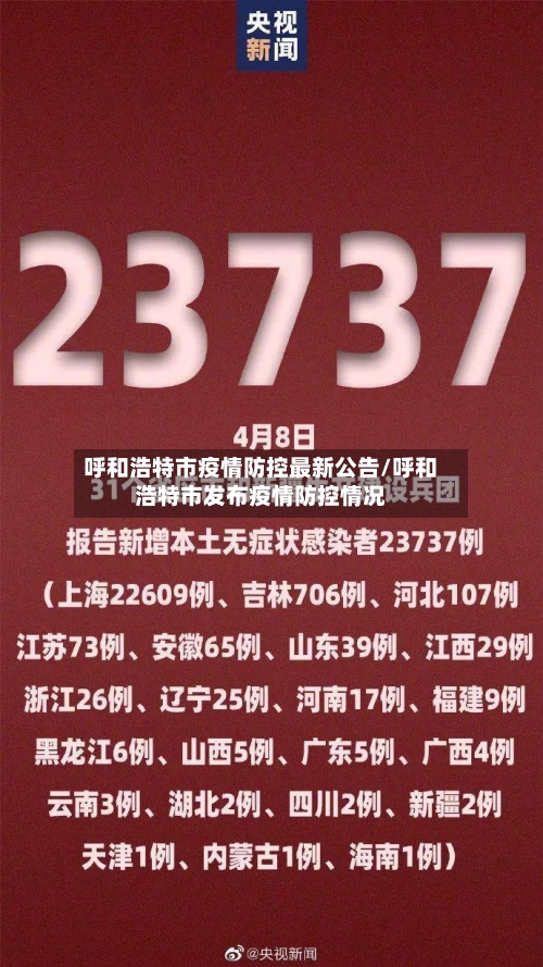 呼和浩特市疫情防控最新公告/呼和浩特市发布疫情防控情况