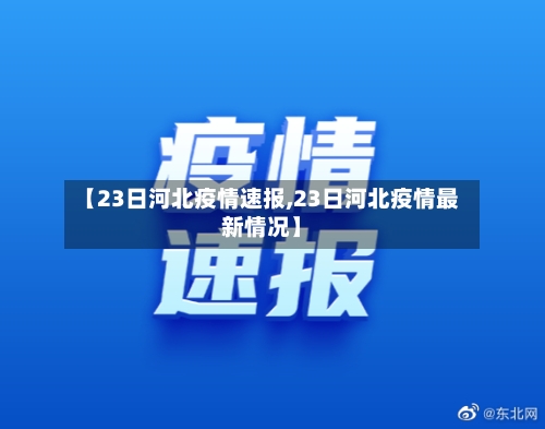 【23日河北疫情速报,23日河北疫情最新情况】