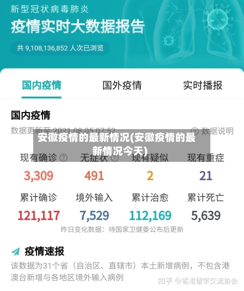 安徽疫情的最新情况(安徽疫情的最新情况今天)