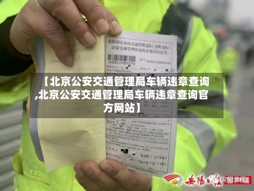 【北京公安交通管理局车辆违章查询,北京公安交通管理局车辆违章查询官方网站】-第2张图片