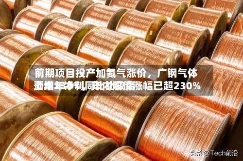 前期项目投产加氦气涨价	，广钢气体上半年净利同比比较高预增138%，年内股价涨幅已超230%-第3张图片