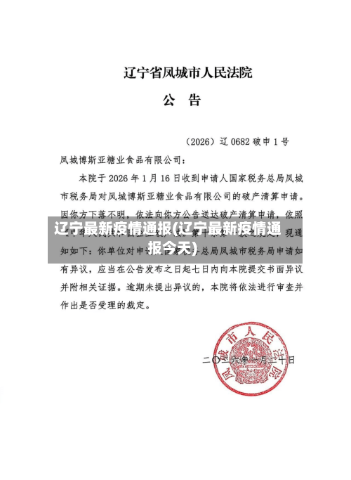 辽宁最新疫情通报(辽宁最新疫情通报今天)-第2张图片