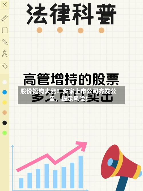 股价短线大涨！多家上市公司齐发公告，提示风险！-第2张图片