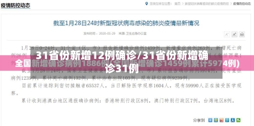 31省份新增12例确诊/31省份新增确诊31例