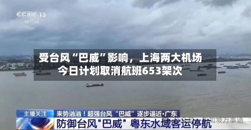受台风“巴威”影响，上海两大机场今日计划取消航班653架次-第2张图片