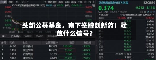 头部公募基金，南下举牌创新药！释放什么信号？-第2张图片