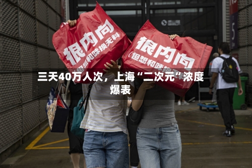 三天40万人次，上海“二次元”浓度爆表-第3张图片