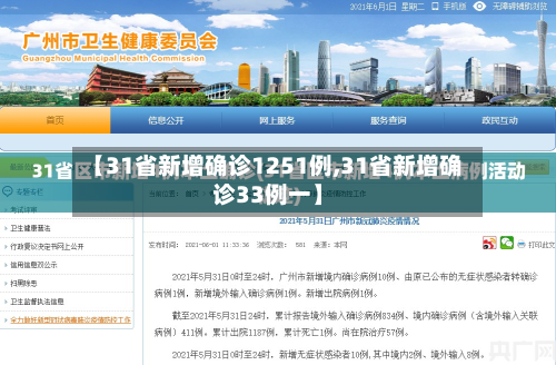 【31省新增确诊1251例,31省新增确诊33例一】-第2张图片