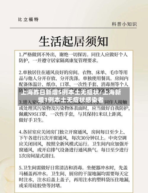 上海昨日新增5例本土无症状/上海新增1例本土无症状感染者-第2张图片