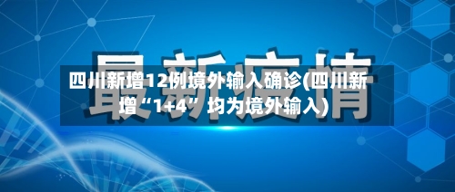 四川新增12例境外输入确诊(四川新增“1+4” 均为境外输入)-第2张图片