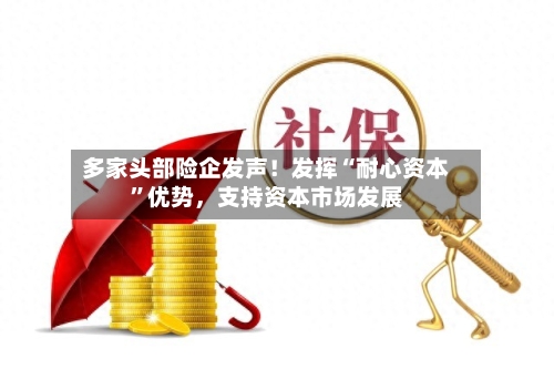 多家头部险企发声！发挥“耐心资本”优势，支持资本市场发展-第3张图片