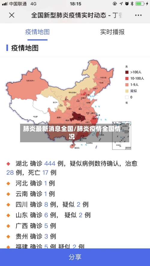 肺炎最新消息全国/肺炎疫情全国情况-第2张图片