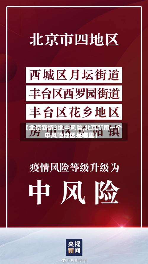 【北京新增3地中风险,北京新增一个中风险地区是哪里】-第2张图片