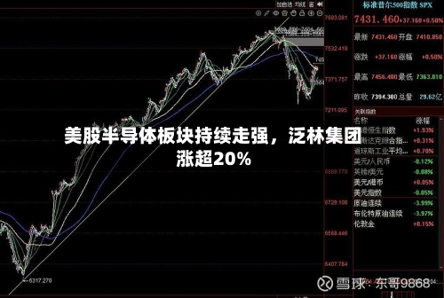 美股半导体板块持续走强，泛林集团涨超20%-第2张图片