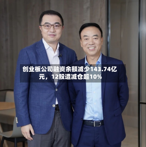 创业板公司融资余额减少143.74亿元，12股遭减仓超10%-第2张图片