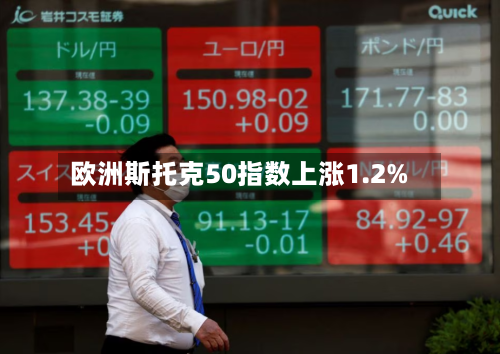 欧洲斯托克50指数上涨1.2%