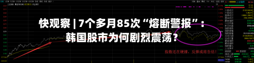 快观察 | 7个多月85次“熔断警报”：韩国股市为何剧烈震荡？-第3张图片