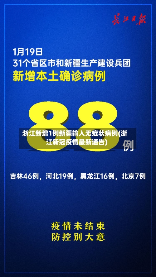 浙江新增1例新疆输入无症状病例(浙江新冠疫情最新通告)-第2张图片