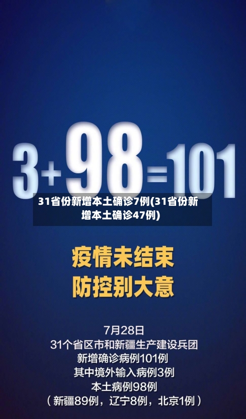 31省份新增本土确诊7例(31省份新增本土确诊47例)-第3张图片