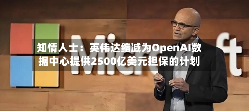 知情人士:英伟达缩减为OpenAI数据中心提供2500亿美元担保的计划-第2张图片