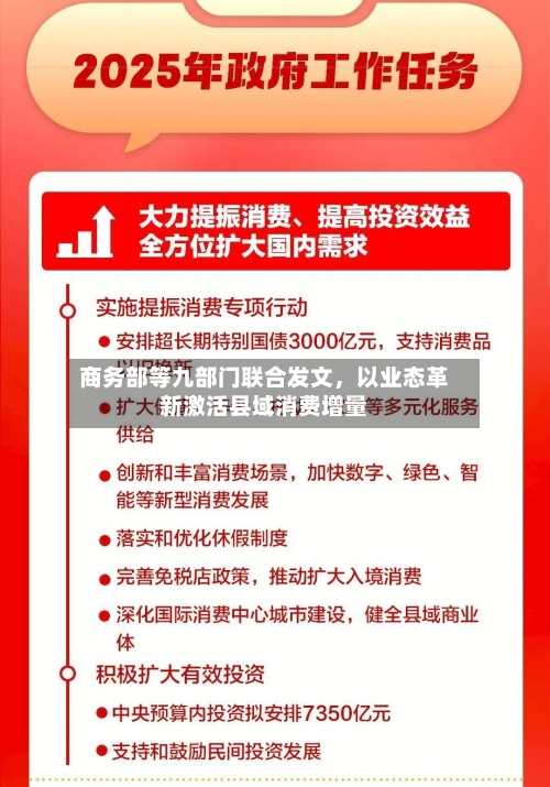 商务部等九部门联合发文，以业态革新激活县域消费增量-第2张图片