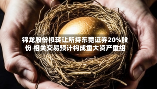 锦龙股份拟转让所持东莞证券20%股份 相关交易预计构成重大资产重组-第2张图片