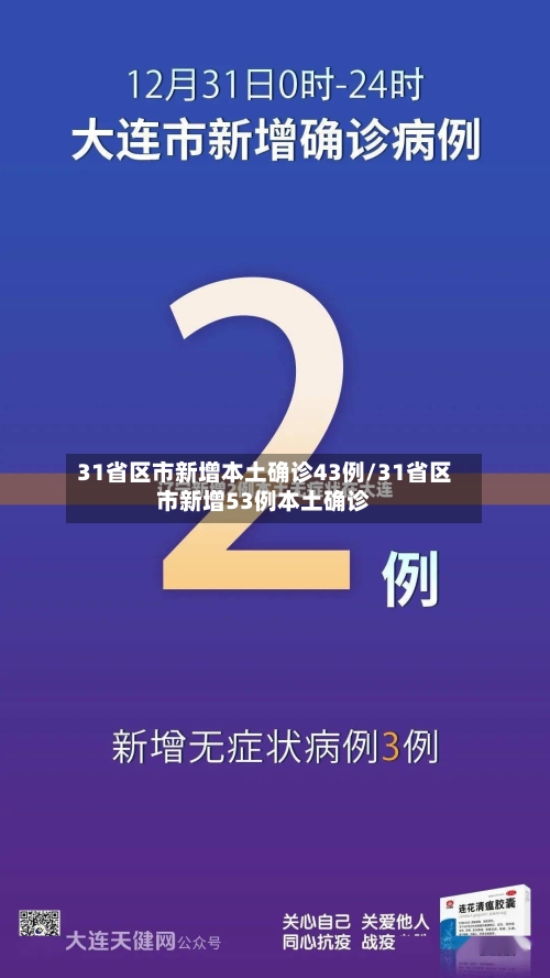 31省区市新增本土确诊43例/31省区市新增53例本土确诊
