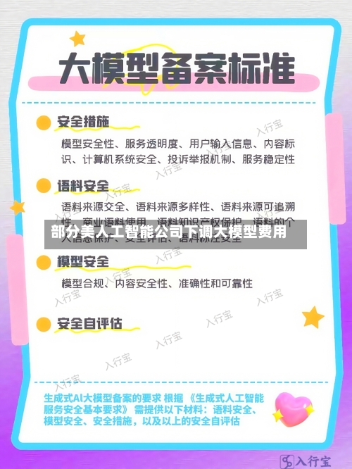 部分美人工智能公司下调大模型费用-第2张图片