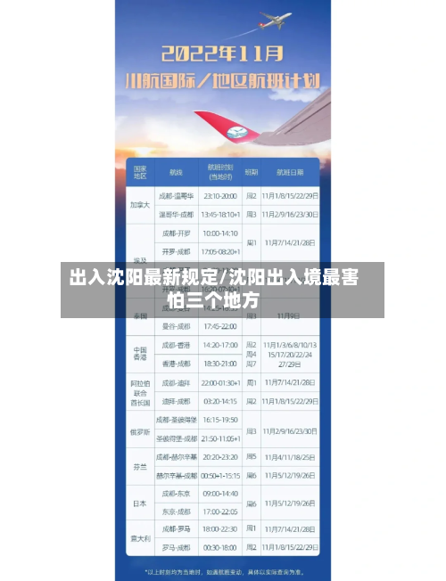 出入沈阳最新规定/沈阳出入境最害怕三个地方-第2张图片