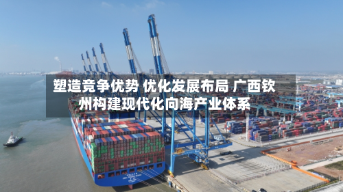 塑造竞争优势 优化发展布局 广西钦州构建现代化向海产业体系