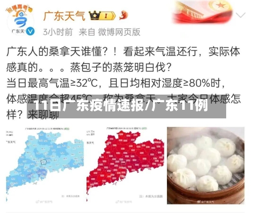 11日广东疫情速报/广东11例