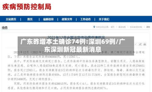 广东昨增本土确诊74例:深圳69例/广东深圳新冠最新消息-第3张图片