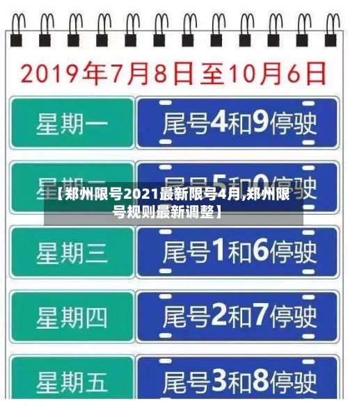 【郑州限号2021最新限号4月,郑州限号规则最新调整】-第2张图片