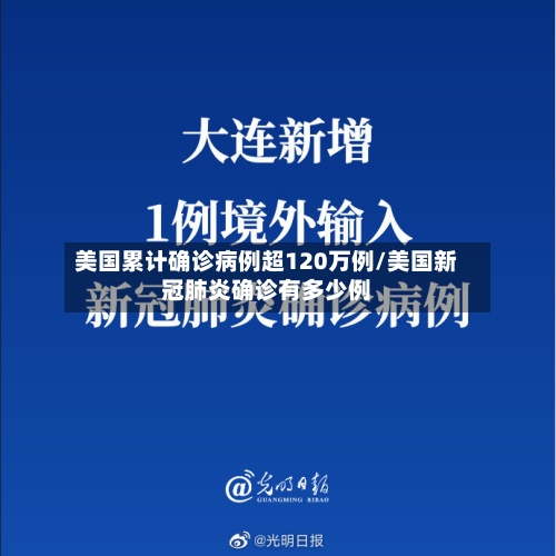 美国累计确诊病例超120万例/美国新冠肺炎确诊有多少例-第3张图片