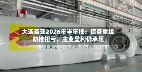大连圣亚2026年半年报：债务重组助推扭亏，主业盈利仍承压-第2张图片