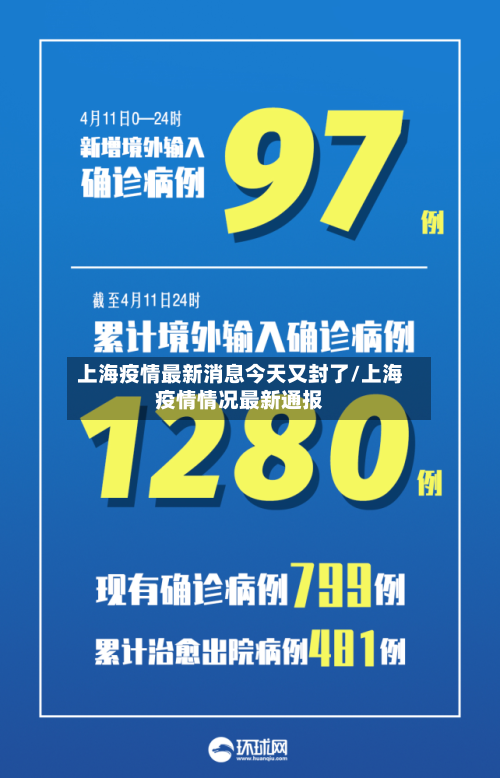 上海疫情最新消息今天又封了/上海疫情情况最新通报