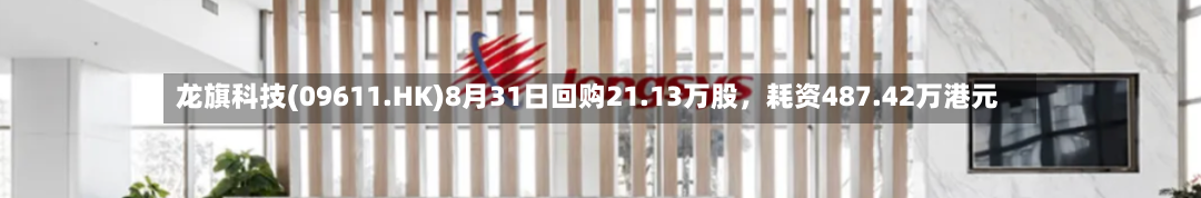 龙旗科技(09611.HK)8月31日回购21.13万股，耗资487.42万港元-第2张图片