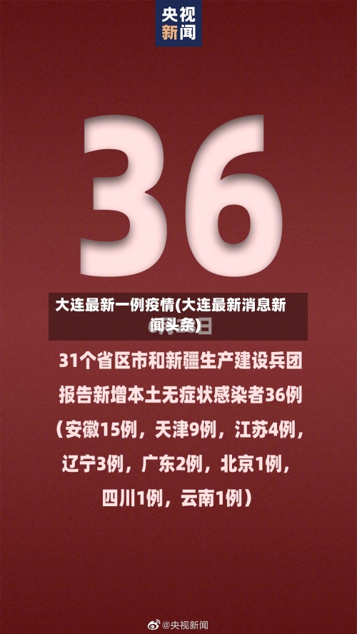 大连最新一例疫情(大连最新消息新闻头条)
