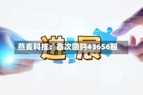 燕麦科技:首次回购43656股-第2张图片
