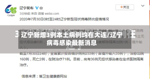 辽宁新增3例本土病例均在大连/辽宁病毒感染最新消息-第2张图片