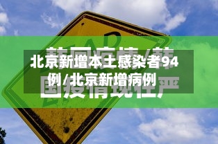 北京新增本土感染者94例/北京新增病例